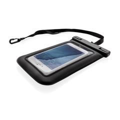Vue Pochette étanche IPX8 pour téléphone de couleur noir| Krokrodeal
