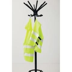 Vue Gilet haute visibilité de signalisation en rPET GRS 3-6 ans de couleur jaune| Krokrodeal