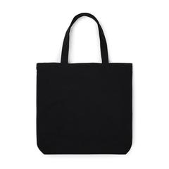 Vue VINGA Tote bag en toile recyclée AWARE™ Hilo de couleur noir| Krokrodeal