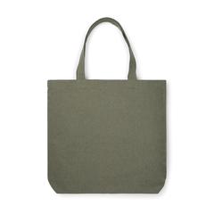 Vue VINGA Tote bag en toile recyclée AWARE™ Hilo de couleur vert| Krokrodeal