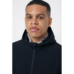 Vue Veste homme soft shell en polyester recyclé Iqoniq Makalu de couleur noir| Krokrodeal