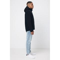 Vue Veste homme soft shell en polyester recyclé Iqoniq Makalu de couleur noir| Krokrodeal