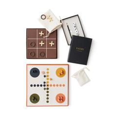 Vue VINGA Jeu de table basse Ludo de couleur noir| Krokrodeal