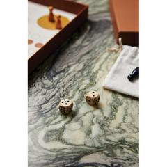Vue VINGA Jeu de table basse Ludo de couleur noir| Krokrodeal