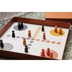 Vue VINGA Jeu de table basse Ludo de couleur noir| Krokrodeal