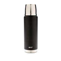 Vue Bouteille isotherme 0.5L Swiss Peak Elite de couleur noir| Krokrodeal