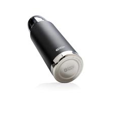 Vue Bouteille isotherme 0.5L Swiss Peak Elite de couleur noir| Krokrodeal