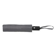 Vue Parapluie 21" automatique en rPET 190T Impact AWARE™ de couleur gris| Krokrodeal