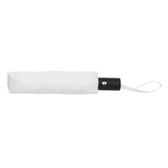 Vue Parapluie 21" automatique en rPET 190T Impact AWARE™ de couleur blanc| Krokrodeal