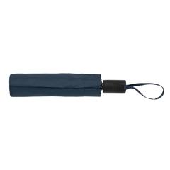 Vue Parapluie 21" automatique en rPET 190T Impact AWARE™ de couleur bleu| Krokrodeal