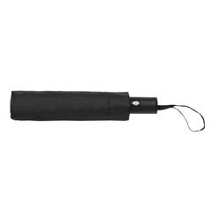 Vue Parapluie 21" automatique en rPET 190T Impact AWARE™ de couleur noir| Krokrodeal