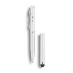 Vue Stylo 4 en 1 de couleur gris| Krokrodeal