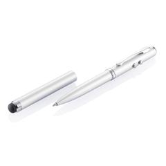 Vue Stylo 4 en 1 de couleur gris| Krokrodeal