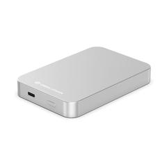 Vue Compton RCS plastique recyclé/aluminium 10 000 mAh powerbank de couleur gris| Krokrodeal