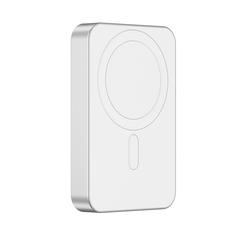Vue Compton RCS plastique recyclé/aluminium 10 000 mAh powerbank de couleur gris| Krokrodeal