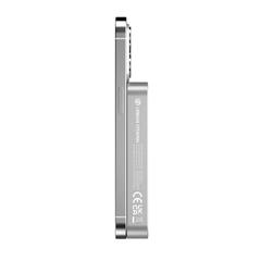 Vue Compton RCS plastique recyclé/aluminium 10 000 mAh powerbank de couleur gris| Krokrodeal