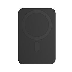 Vue Compton RCS plastique recyclé/aluminium 10 000 mAh powerbank de couleur noir| Krokrodeal