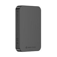 Vue Compton RCS plastique recyclé/aluminium 10 000 mAh powerbank de couleur noir| Krokrodeal