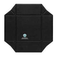 Vue Plateau de rangement magnétique en PU recyclé RCS Swiss Peak de couleur noir| Krokrodeal