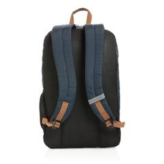 Vue Sac à dos Urban outdoor Impact AWARE™ de couleur bleu| Krokrodeal