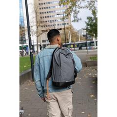Vue Sac à dos Urban outdoor Impact AWARE™ de couleur gris| Krokrodeal