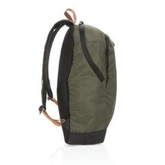 Vue Sac à dos Urban outdoor Impact AWARE™ de couleur vert| Krokrodeal