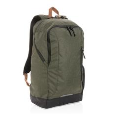 Vue Sac à dos Urban outdoor Impact AWARE™ de couleur vert| Krokrodeal