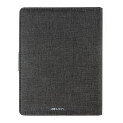 Vue Housse à carnet A5 avec chargeur à induction Air de couleur noir| Krokrodeal