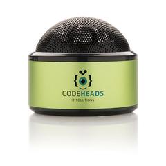 Vue Enceinte sans fil de couleur jaune| Krokrodeal