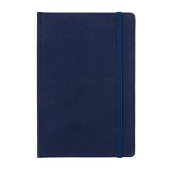 Vue Carnet A5 en rPET certifié GRS de couleur bleu| Krokrodeal