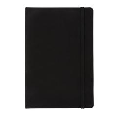 Vue Carnet A5 en rPET certifié GRS de couleur noir| Krokrodeal
