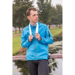 Vue Serviette sport rafraichissante de couleur blanc| Krokrodeal