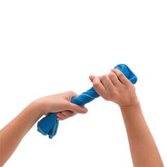 Vue Serviette sport rafraichissante de couleur bleu| Krokrodeal