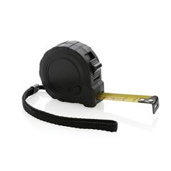 Vue Mètre 3M/16 mm en plastique recyclé RCS avec bouton d'arrêt de couleur noir| Krokrodeal
