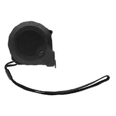Vue Mètre 3M/16 mm en plastique recyclé RCS avec bouton d'arrêt de couleur noir| Krokrodeal