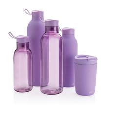 Vue Bouteille 500 ml en rPET RCS Avira Atik de couleur violet| Krokrodeal
