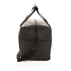 Vue Sac week-end au PU doux de couleur noir| Krokrodeal