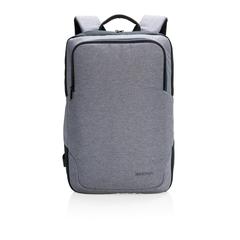 Vue Sac à dos pour ordinateur portable 15” Arata de couleur gris| Krokrodeal