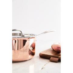 Vue Marmite en cuivre VINGA Baron de couleur marron| Krokrodeal