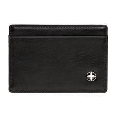 Vue Porte-cartes anti RFID de couleur noir| Krokrodeal