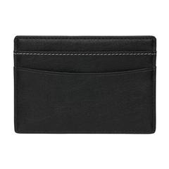 Vue Porte-cartes anti RFID de couleur noir| Krokrodeal
