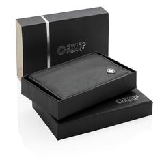 Vue Porte-cartes anti RFID de couleur noir| Krokrodeal