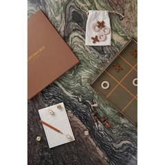 Vue VINGA Coffret de jeux Coffee de couleur marron| Krokrodeal