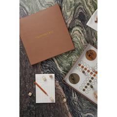 Vue VINGA Coffret de jeux Coffee de couleur marron| Krokrodeal