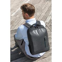 Vue Sac à dos ordinateur 900D de couleur noir| Krokrodeal