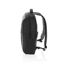 Vue Sac à dos ordinateur 900D de couleur noir| Krokrodeal