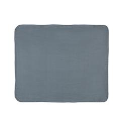 Vue Couverture/Plaid polaire dans une pochette de couleur gris| Krokrodeal