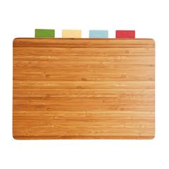 Vue Set de 4 planches à découper de couleur marron| Krokrodeal
