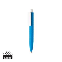 Vue Stylo X3 finition gomme de couleur bleu| Krokrodeal