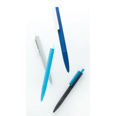 Vue Stylo X3 finition gomme de couleur bleu| Krokrodeal